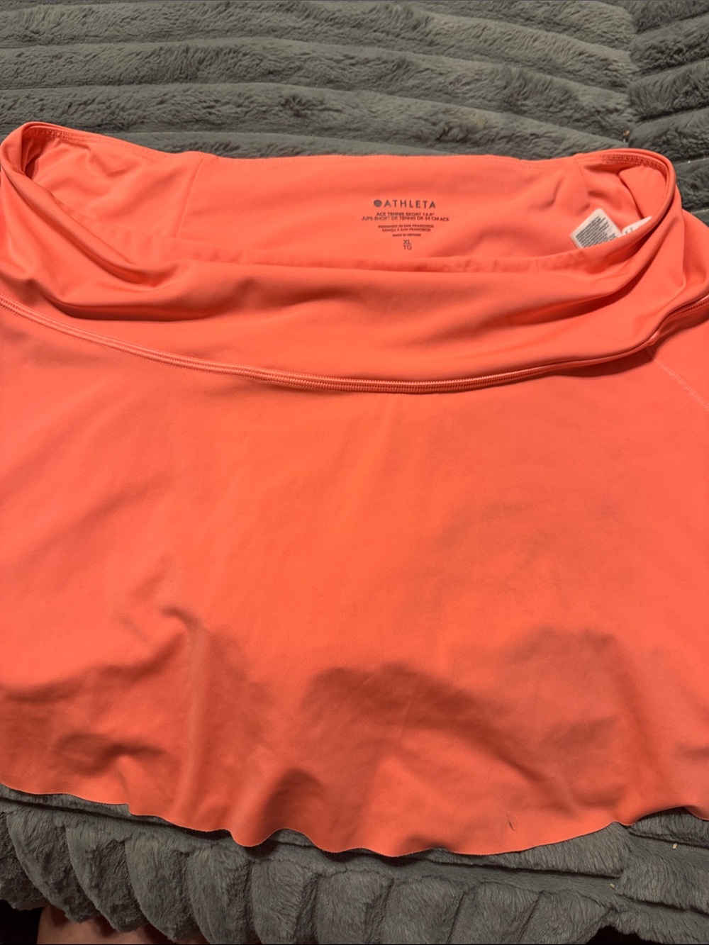 Athleta Bright Coral Active Skirt